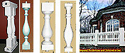 uPVC steel reinforced balusters and railings