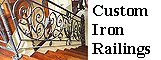 custom iron work for interior & exterior