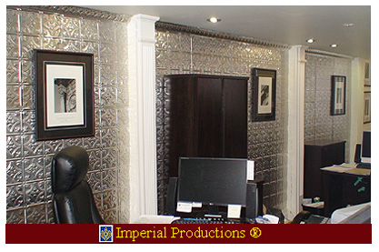 How to decorate an office wall