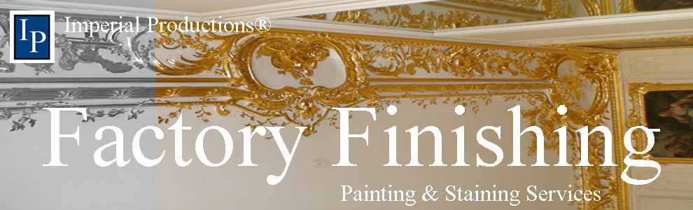 High quality factory finishes for columns, railings, panels, medallions